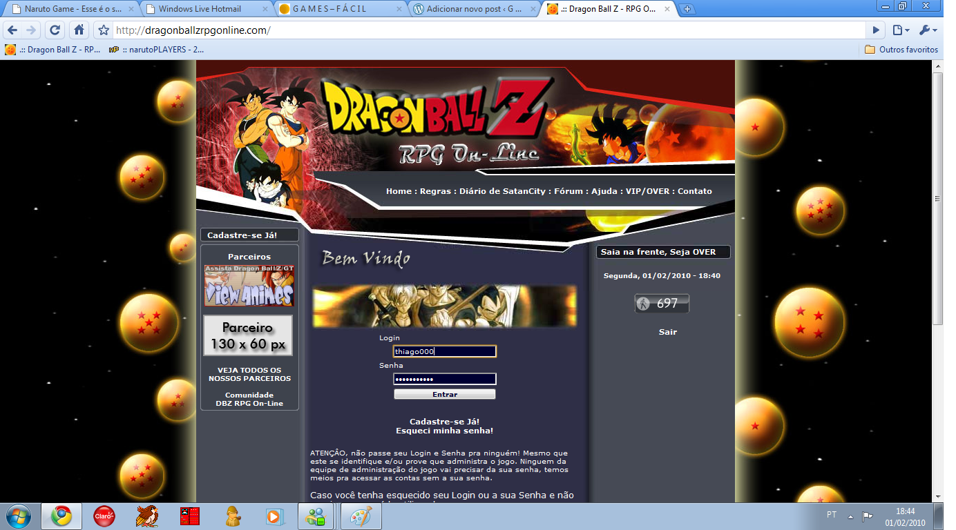 Dragon Ball Online - MMORPG em produção